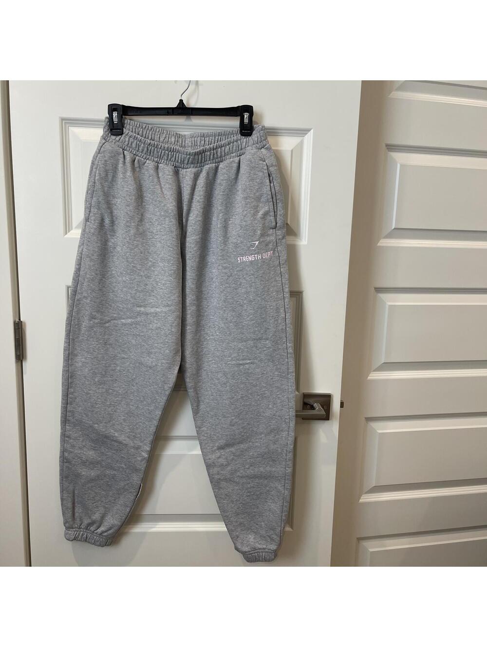Gymshark Strength Dept. Gray Sweatpants Size S